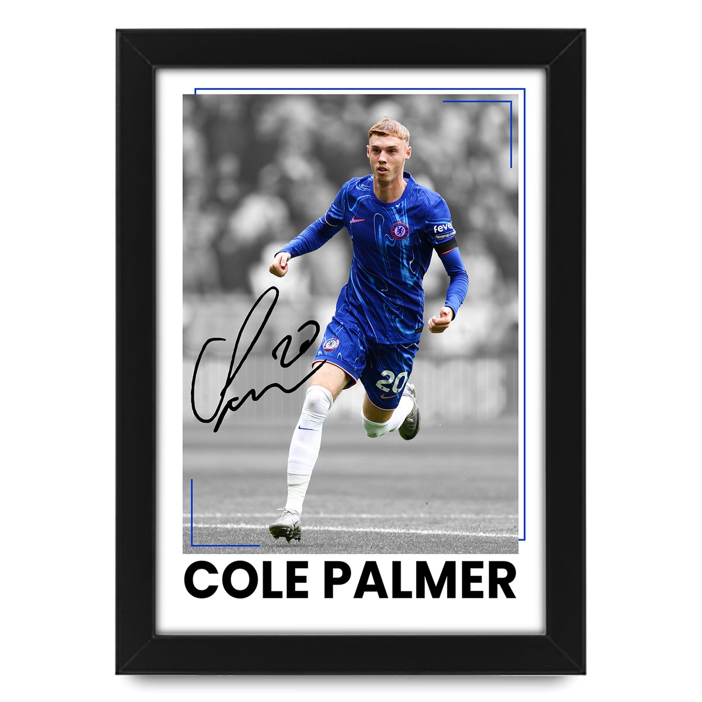 Cole Palmer Signed Poster Print - Limited Edition Autographed Footballer Memorabilia – Perfect Fan Gift