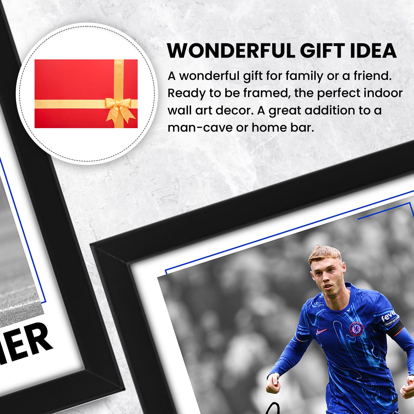 Cole Palmer Signed Poster Print - Limited Edition Autographed Footballer Memorabilia – Perfect Fan Gift