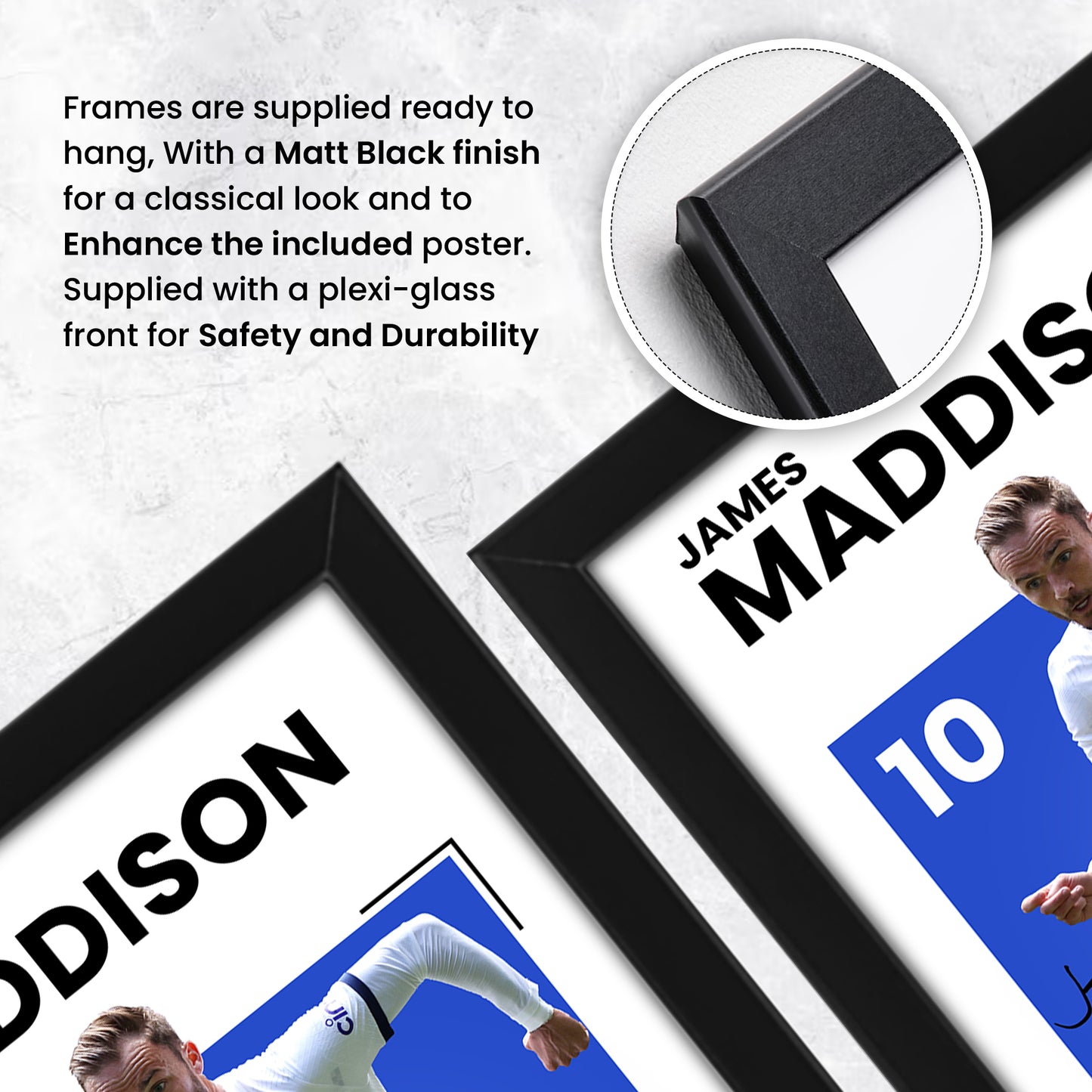 James Maddison Tottenham Hotspur Signed Poster Print- Limited Edition Autograph Fan Gift