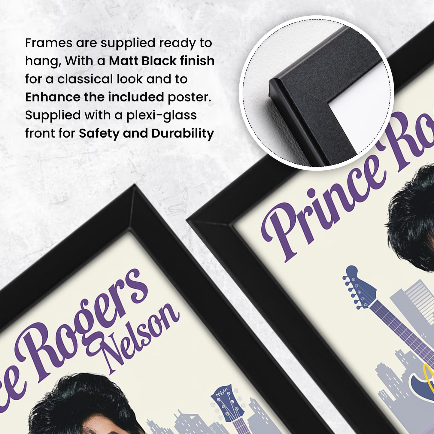 Prince Rogers Nelson Signed Poster Print | Limited Edition Collectible Memorabilia | Fan Gift for Home or Office Decor