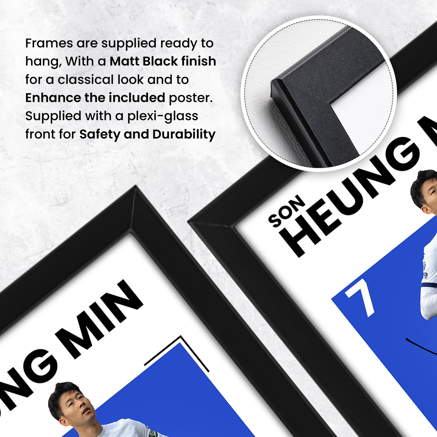 Son Heung-min Signed Poster Print - Limited Edition Autograph Fan Gift - Collectible Football Memorabilia