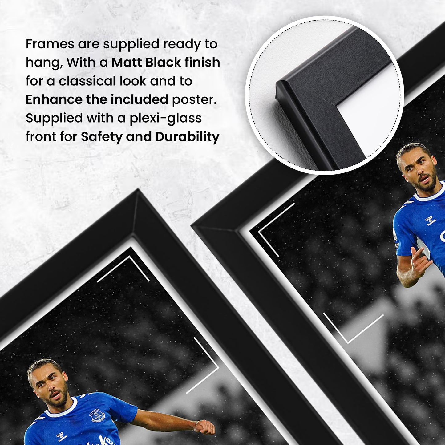 Dominic Calvert-Lewin Signed Poster Print - Limited Edition Autographed Fan Gift | Everton FC Collectible Memorabilia