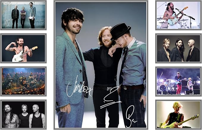 Biffy Clyro Signed Poster Print- Limited Edition Autograph Fan Gift – Collectible Memorabilia Merchandise