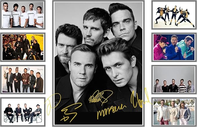 AllStarMedia Take That Musical Signed Print Poster - Limited Edition Collectible, Limited Edition - Signed Wall Art