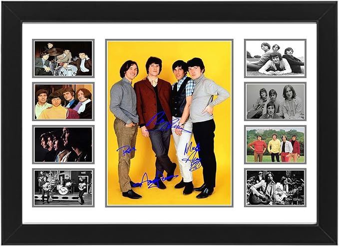 AllStarMedia The Kinks Autographed Collage Poster Print - Limited Edition Signed Band Merch