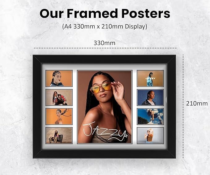 Jazzy Yaz (Yasmine Byrne) Signed Poster Print- Limited Edition Autograph Fan Gift – Collectible Memorabilia Merchandise