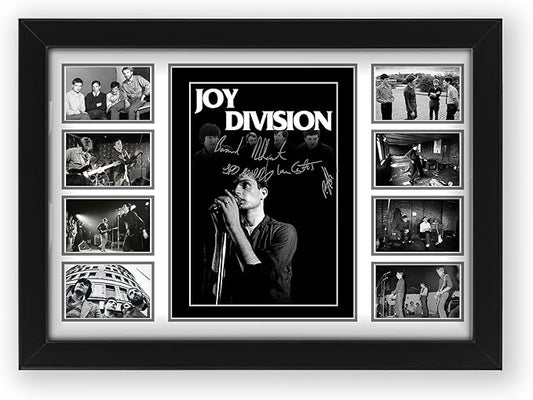 Joy Division Signed Poster Print - Limited Edition Autographed Wall Art Merchandise