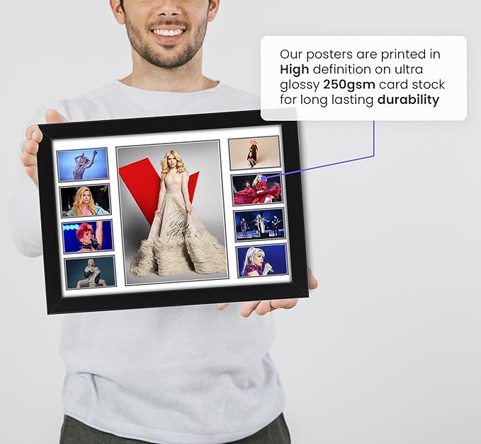 Paloma Faith Signed Poster Print- Limited Edition Autograph Fan Gift – Collectible Memorabilia Merchandise