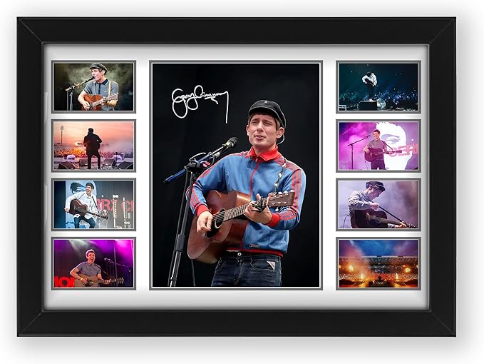 Gerry Cinnamon Signed Poster Print- Limited Edition Autograph Fan Gift – Collectible Memorabilia Merchandise