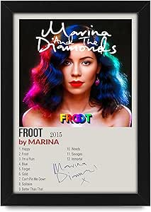 Marina Froot Signed Poster Print- Limited Edition Autograph Fan Gift – Collectible Memorabilia Merchandise