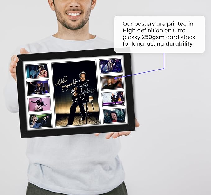 Neil Diamond Signed Poster – Limited Edition Collectible – Autographed Music Memorabilia – Perfect Fan Gift