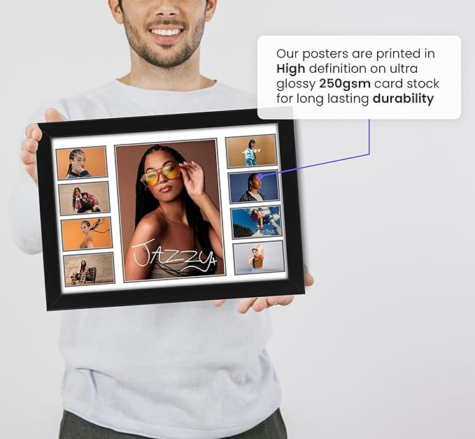 Jazzy Yaz (Yasmine Byrne) Signed Poster Print- Limited Edition Autograph Fan Gift – Collectible Memorabilia Merchandise