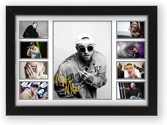 Mac Miller Signed Poster Print- Limited Edition Autograph Fan Gift – Collectible Memorabilia Merchandise