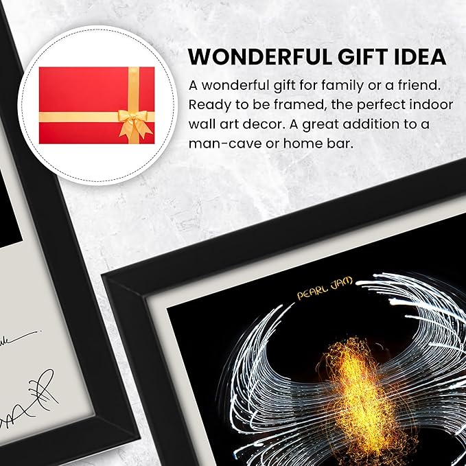 Pearl Jam - Dark Matter Signed Poster Print- Limited Edition Autograph Fan Gift – Collectible Memorabilia Merchandise