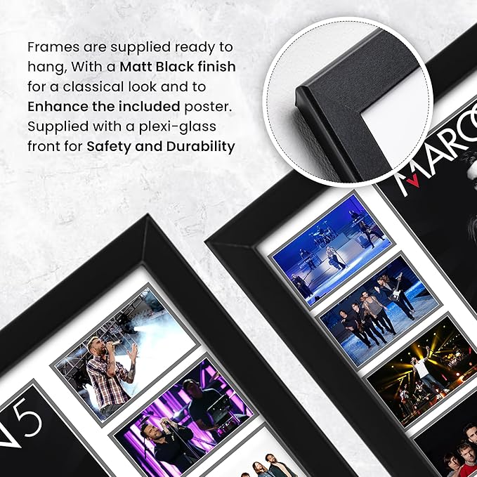 Maroon 5 Signed Poster Print- Limited Edition Autograph Fan Gift – Collectible Memorabilia Merchandise