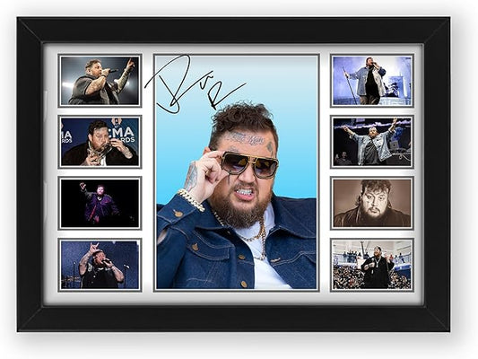 Jelly Roll Signed Poster – Limited Edition Collectible for Fans – Autographed Music Memorabilia