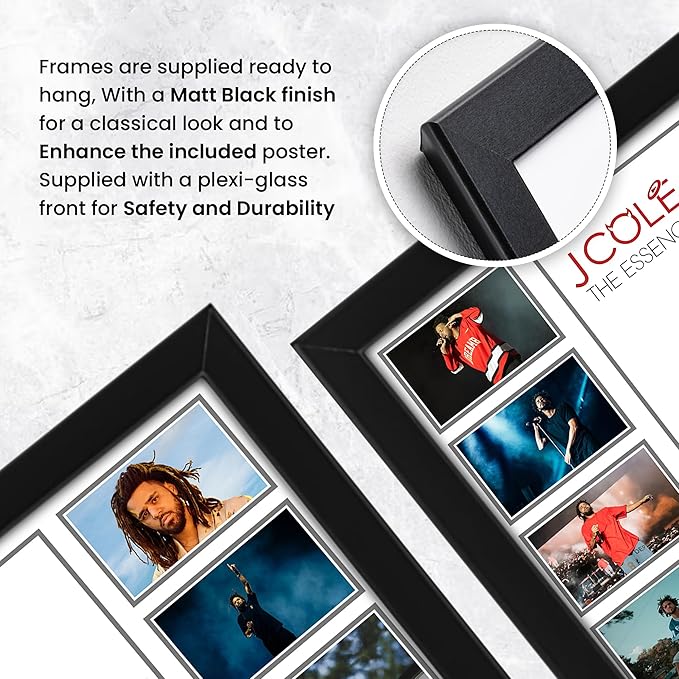 J Cole Signed Poster Print- Limited Edition Autograph Fan Gift – Collectible Memorabilia Merchandise