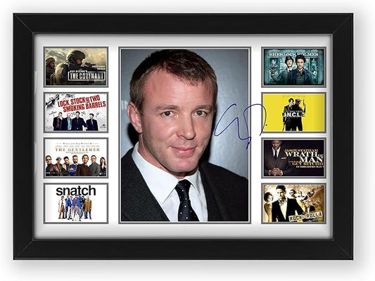 Guy Ritchie Signed Poster Print- Limited Edition Autograph Fan Gift – Collectible Memorabilia Merchandise, Artwork from the Director's Hit Movies