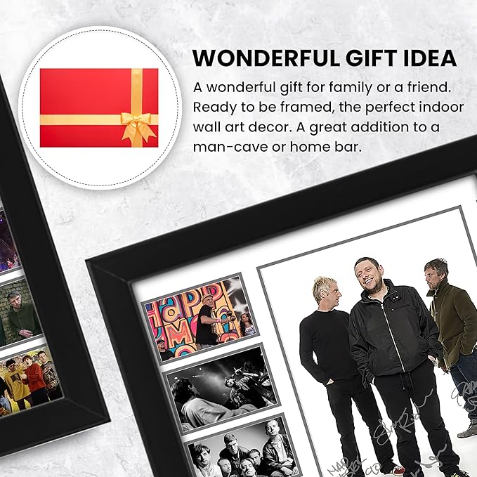 Happy Mondays Signed Poster Print- Limited Edition Autograph Fan Gift – Collectible Memorabilia Merchandise