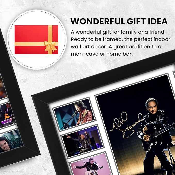 Neil Diamond Signed Poster – Limited Edition Collectible – Autographed Music Memorabilia – Perfect Fan Gift