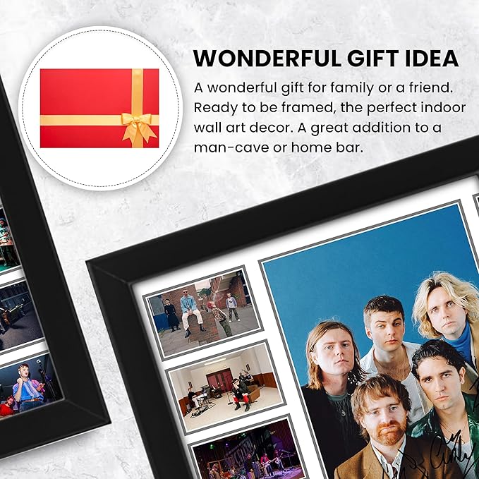 Fontaines D.C. Signed Poster Print- Limited Edition Autograph Fan Gift – Collectible Memorabilia Merchandise | Modern Culture Artwork, Music Memorabilia