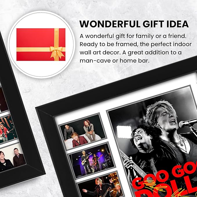 Goo Goo Dolls Signed Poster Print- Limited Edition Autograph Fan Gift – Collectible Memorabilia Merchandise