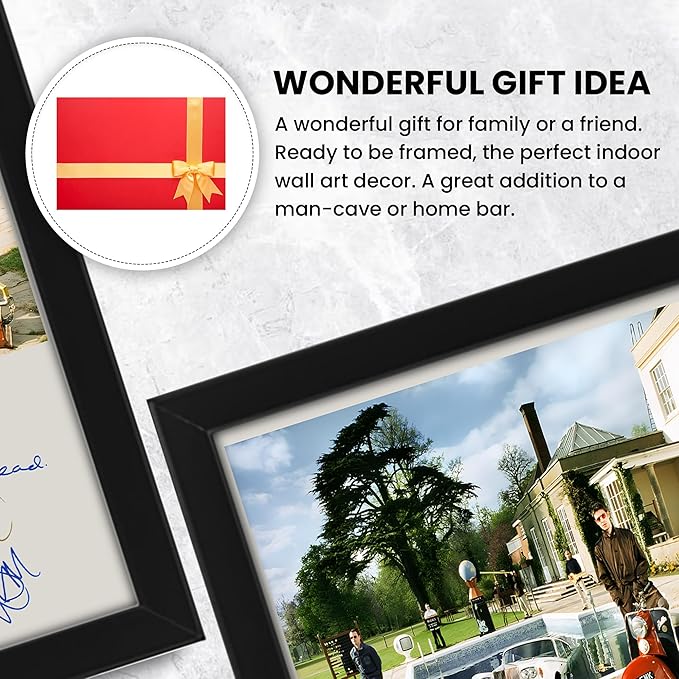 Oasis Be Here Now Signed Poster Print | Limited Edition Autograph Fan Gift | Collectible Oasis Memorabilia | Britpop 90s Music Memorabilia | Home Decor