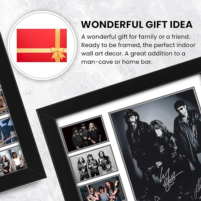 Motorhead Signed Poster Print- Limited Edition Autograph Fan Gift – Collectible Memorabilia Merchandise