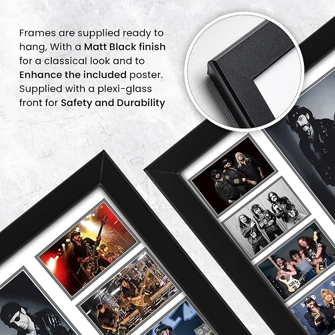 Motorhead Signed Poster Print- Limited Edition Autograph Fan Gift – Collectible Memorabilia Merchandise