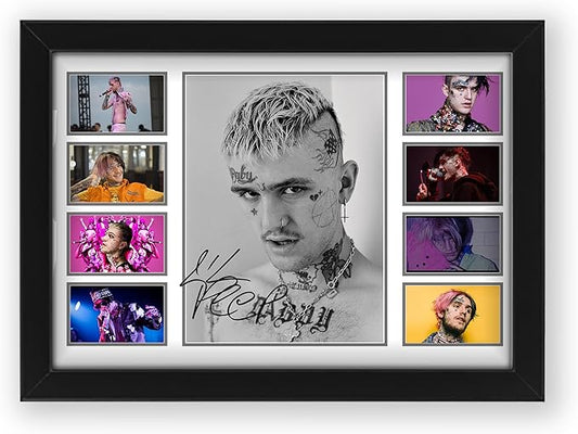 Roll over image to zoom in Lil Peep Signed Poster Print- Limited Edition Autograph Fan Gift – Collectible Memorabilia Merchandise
