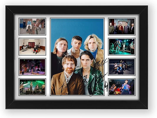 Fontaines D.C. Signed Poster Print- Limited Edition Autograph Fan Gift – Collectible Memorabilia Merchandise | Modern Culture Artwork, Music Memorabilia