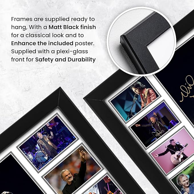 Neil Diamond Signed Poster – Limited Edition Collectible – Autographed Music Memorabilia – Perfect Fan Gift