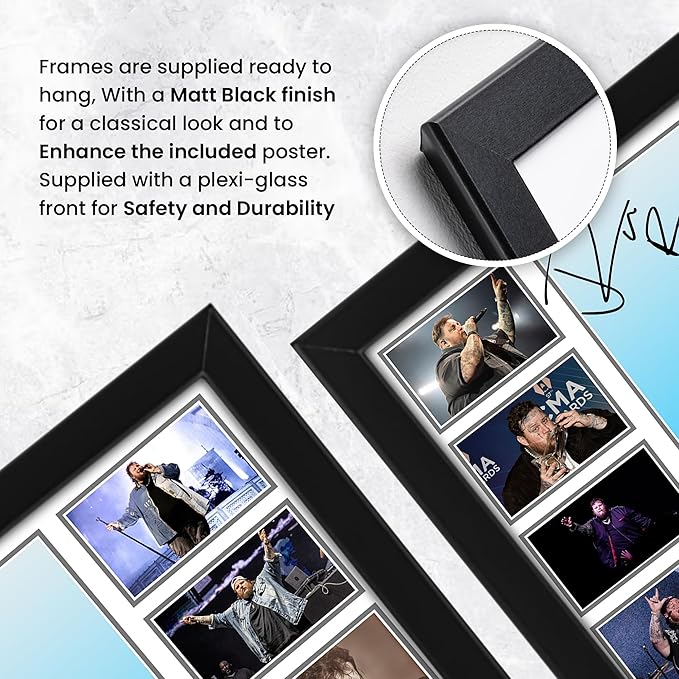 Jelly Roll Signed Poster – Limited Edition Collectible for Fans – Autographed Music Memorabilia