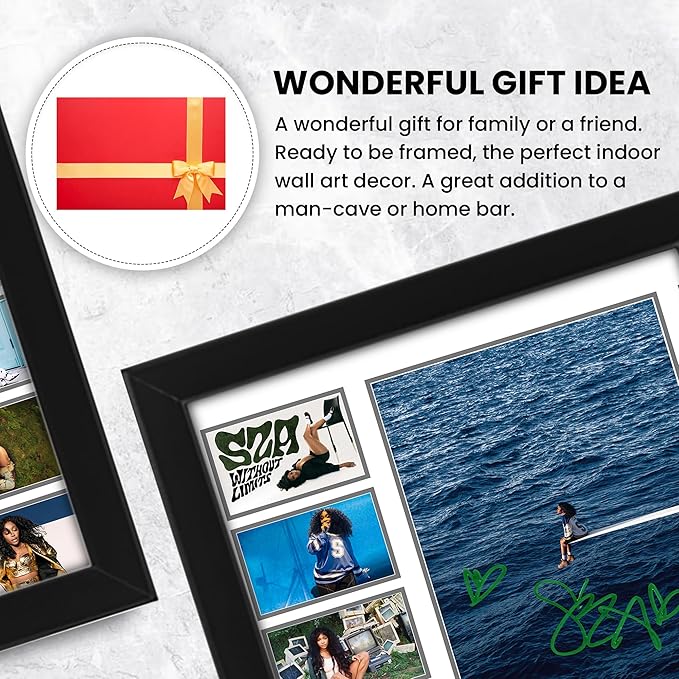 SZA Signed Poster Print- Limited Edition Autograph Fan Gift – Collectible Memorabilia Merchandise Music Band Artist