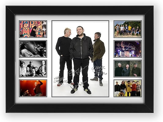 Happy Mondays Signed Poster Print- Limited Edition Autograph Fan Gift – Collectible Memorabilia Merchandise