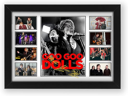 Goo Goo Dolls Signed Poster Print- Limited Edition Autograph Fan Gift – Collectible Memorabilia Merchandise
