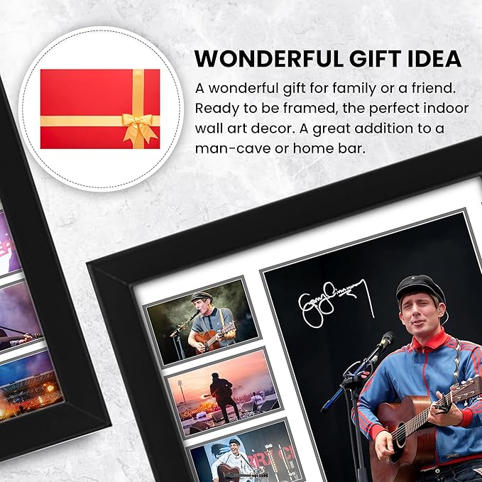 Gerry Cinnamon Signed Poster Print- Limited Edition Autograph Fan Gift – Collectible Memorabilia Merchandise