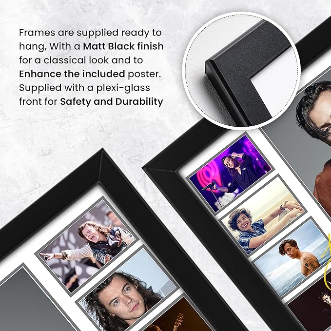 Harry Styles Signed Poster Print- Limited Edition Autograph Fan Gift – Collectible Memorabilia Merchandise Music Artist