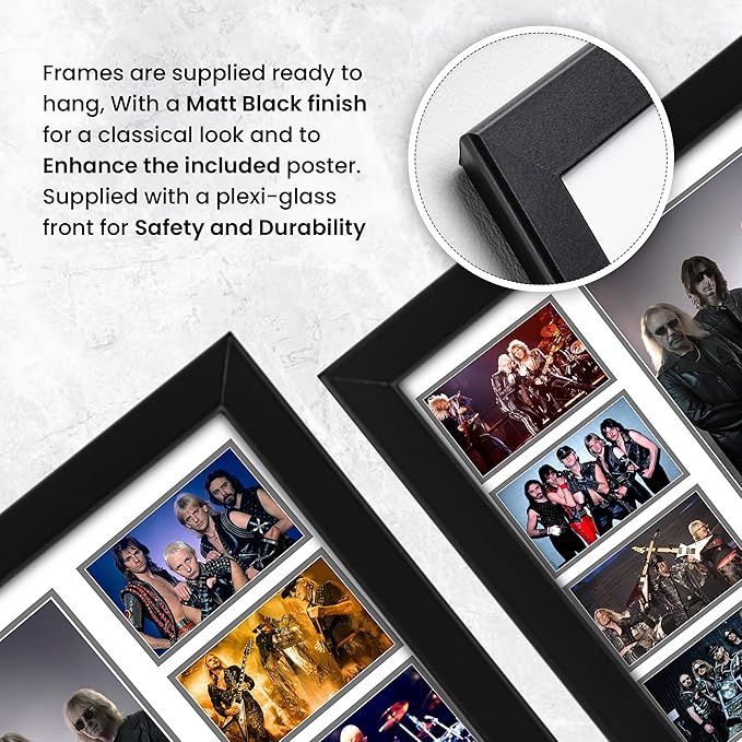 Judas Priest Signed Poster Print- Limited Edition Autograph Fan Gift – Collectible Memorabilia Merchandise Music Band