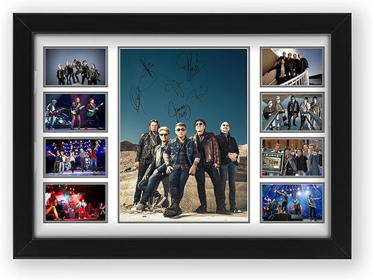 Journey Rock band Signed Poster Print- Limited Edition Autograph Fan Gift – Collectible Memorabilia Merchandise