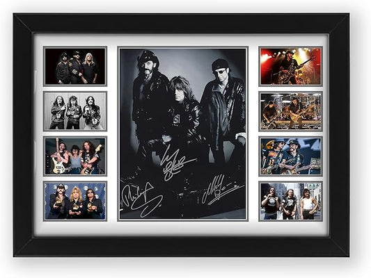 Motorhead Signed Poster Print- Limited Edition Autograph Fan Gift – Collectible Memorabilia Merchandise