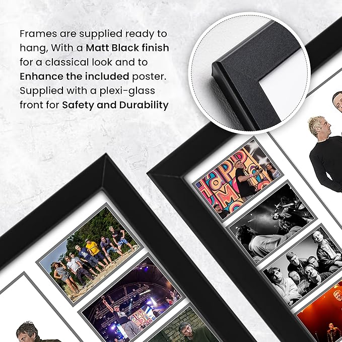 Happy Mondays Signed Poster Print- Limited Edition Autograph Fan Gift – Collectible Memorabilia Merchandise