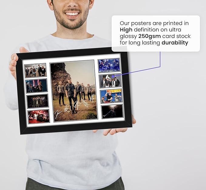 OneRepublic Signed Poster Print- Limited Edition Autograph Fan Gift – Collectible Memorabilia Merchandise