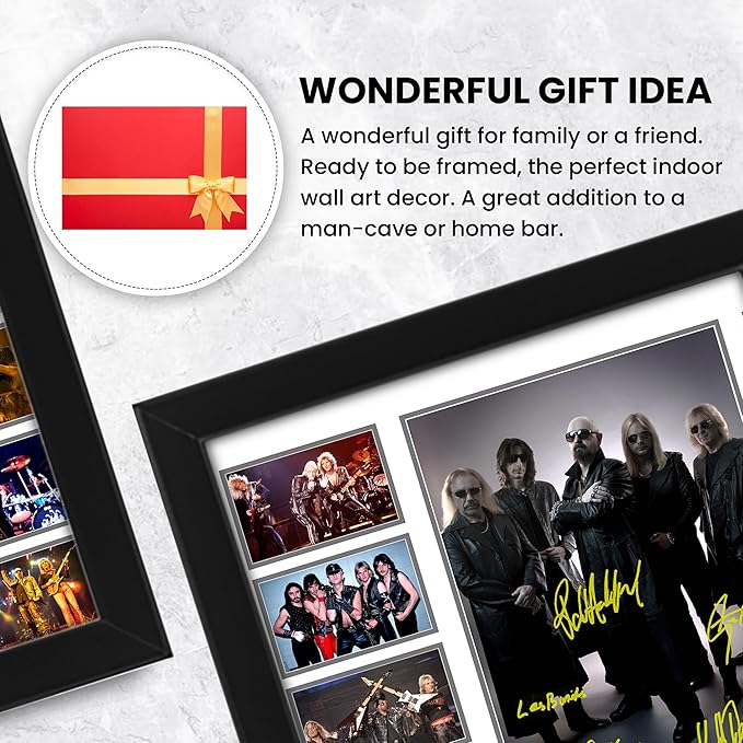 Judas Priest Signed Poster Print- Limited Edition Autograph Fan Gift – Collectible Memorabilia Merchandise Music Band