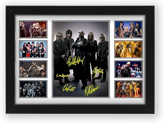 Judas Priest Signed Poster Print- Limited Edition Autograph Fan Gift – Collectible Memorabilia Merchandise Music Band