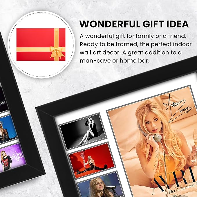 Avril Lavigne Canadian singer-songwriter Signed Poster Print- Limited Edition Autograph Fan Gift – Collectible Memorabilia Merchandise