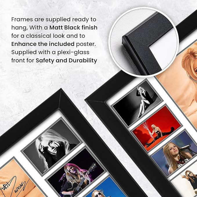 Avril Lavigne Canadian singer-songwriter Signed Poster Print- Limited Edition Autograph Fan Gift – Collectible Memorabilia Merchandise