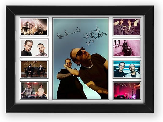 Chase & Status Signed Poster Print – Limited Edition Autograph Fan Gift – Collectible Memorabilia Merchandise – Perfect Music Fan Gift