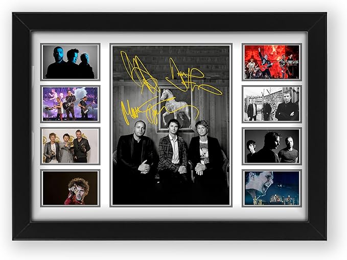 AllStarMedia Muse Band Signed Print Poster - Exclusive Collectible | Autographed Album Art Display for Fans