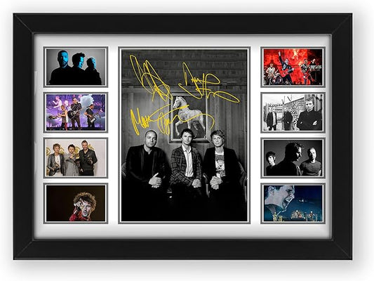 AllStarMedia Muse Band Signed Print Poster - Exclusive Collectible | Autographed Album Art Display for Fans